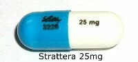 Image: Strattera 25 mg Capsule (Greatly Enlarged)