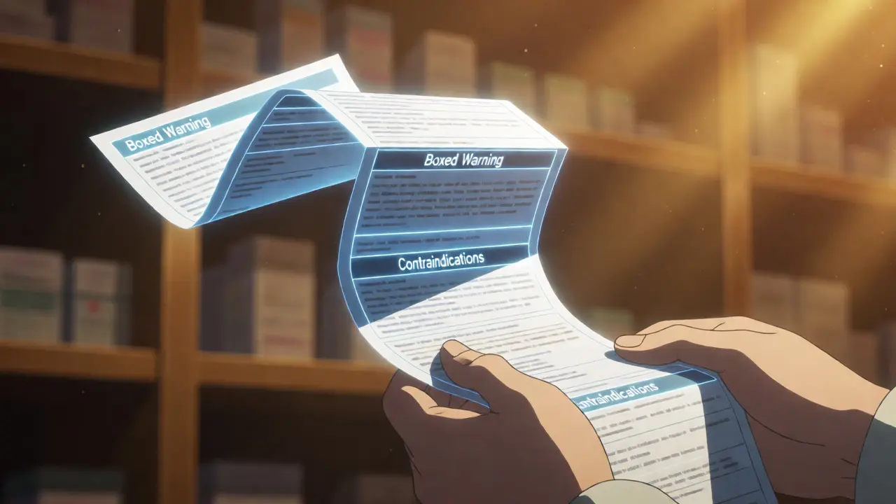 How to Read Contraindications and Warnings on Drug Labels
